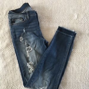 Distressed Skinnies
